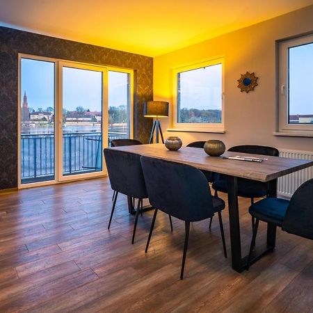 Ferienhaus Hafenblick マルヒョー エクステリア 写真
